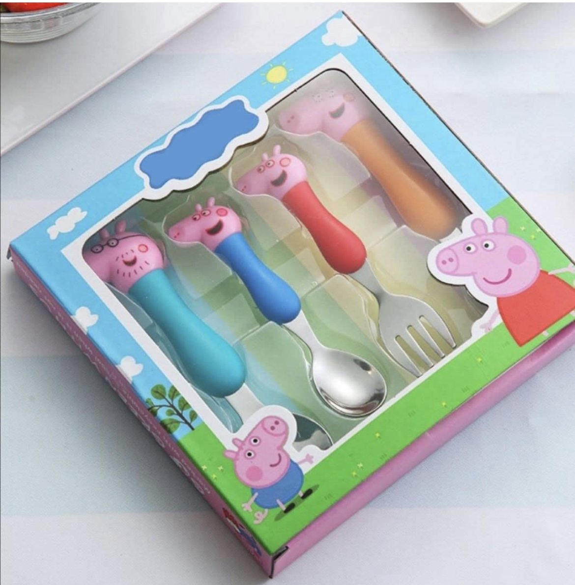 Peppa Pig Fork and Spoon Set 
