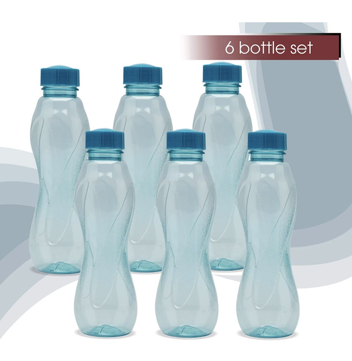 Milton set of six pet bottle 