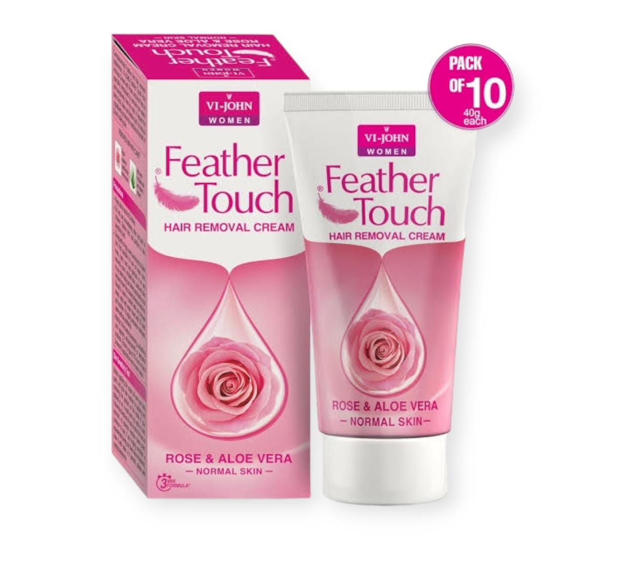 Feather touch hair removal cream