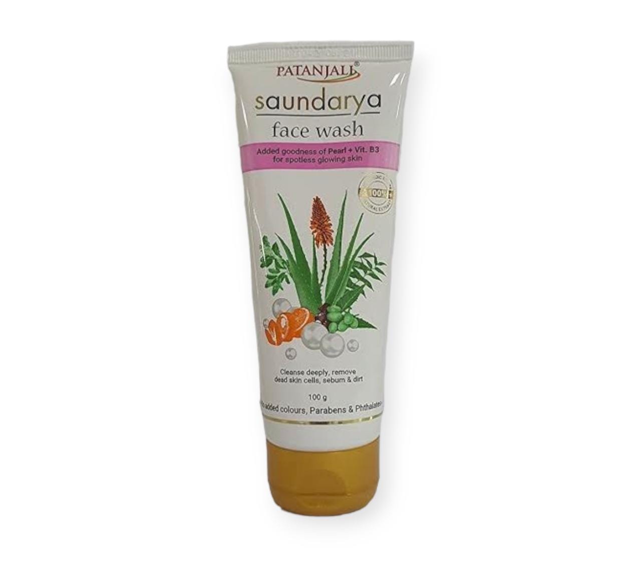 Patanjali Saundarya face wash 