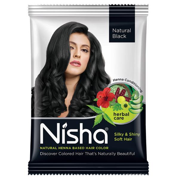 Nisha Natural black Hair Color