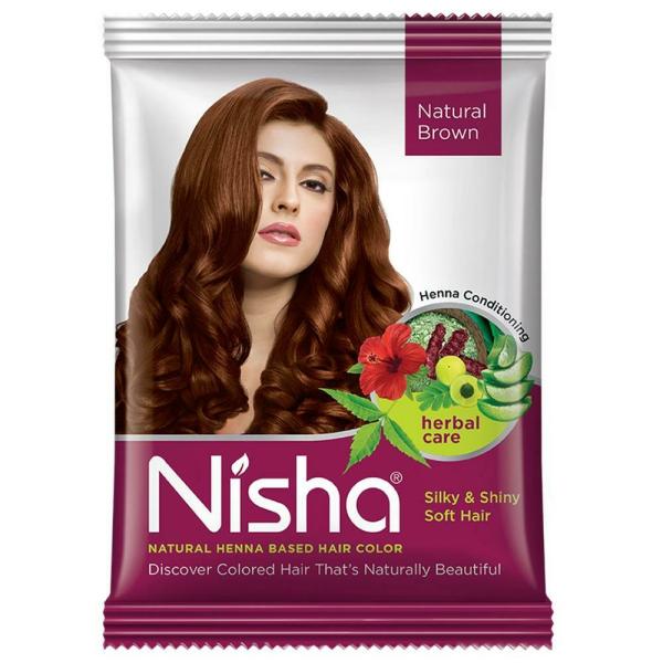 Nisha Herbal brown hair color