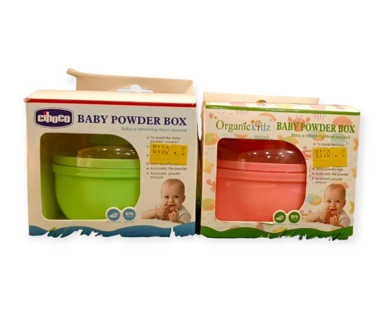 Baby powder box 