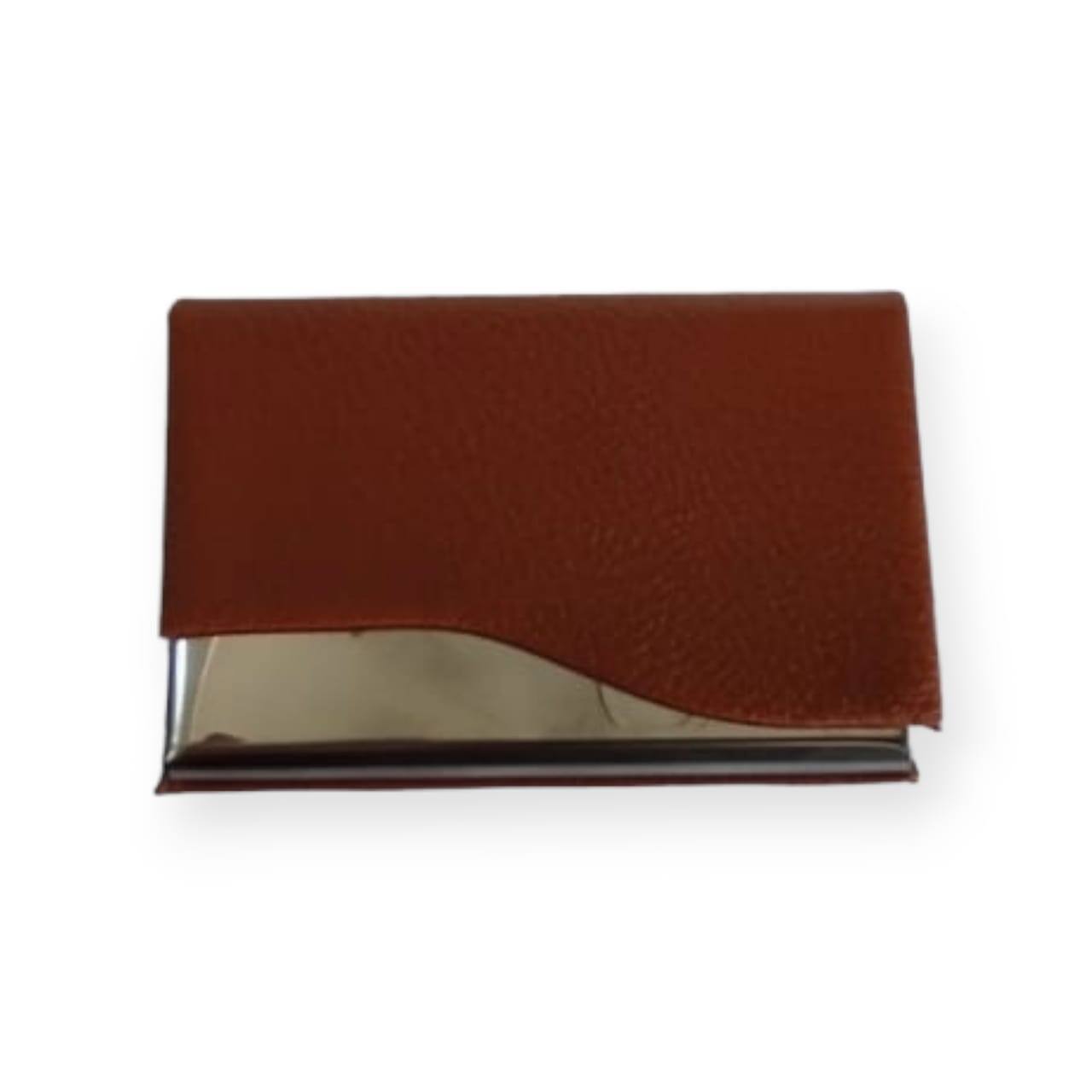Rasper Black Genuine Leather & Stainless Steel Credit Card Holder Busi –  SHIVAM ACRYLIC PRODUCTS