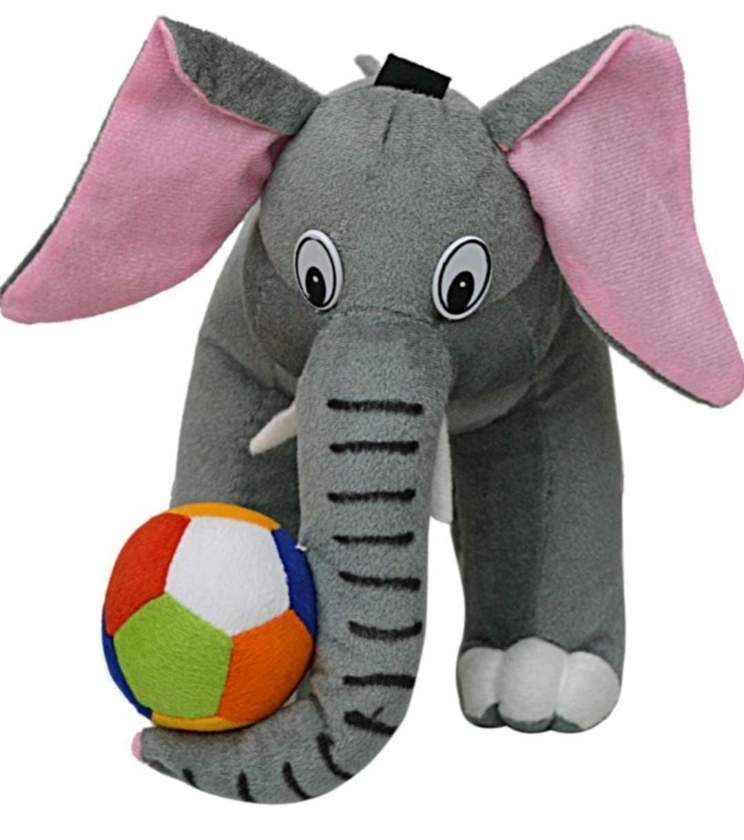 Elephant with Ball Soft Toy 