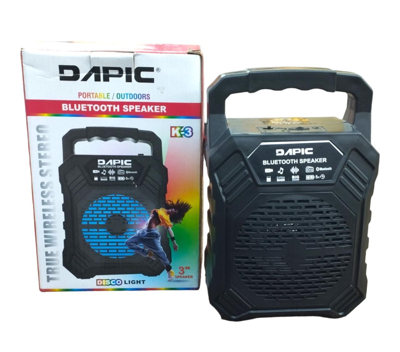 Dapic portable outdoors Bluetooth speaker 