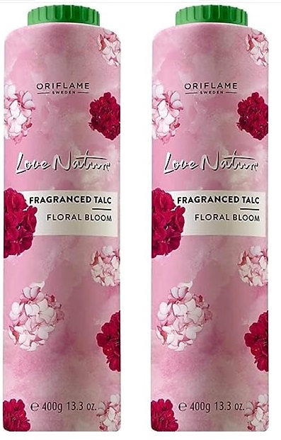 Combo Oriflamme love nature fragranced talc powder 