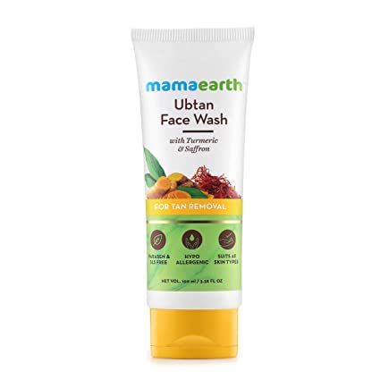 Mamaearth ubtan face wash 