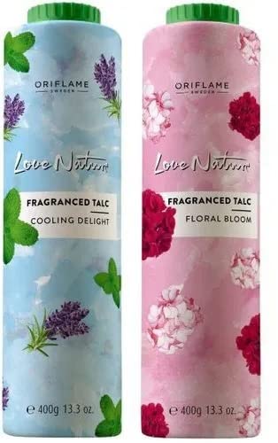 Oriflame love nature fragranced talc 
