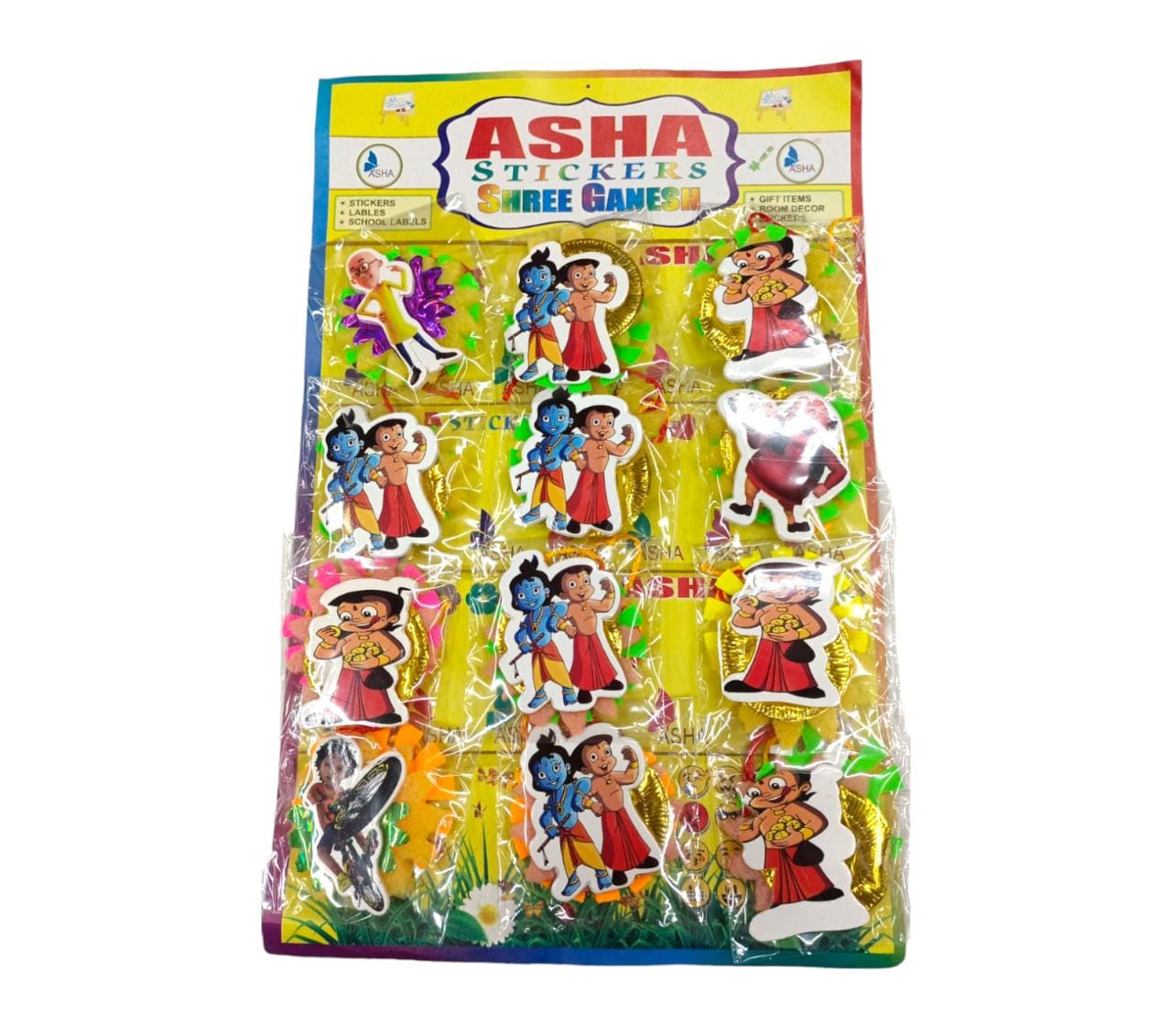 Asha stickers 