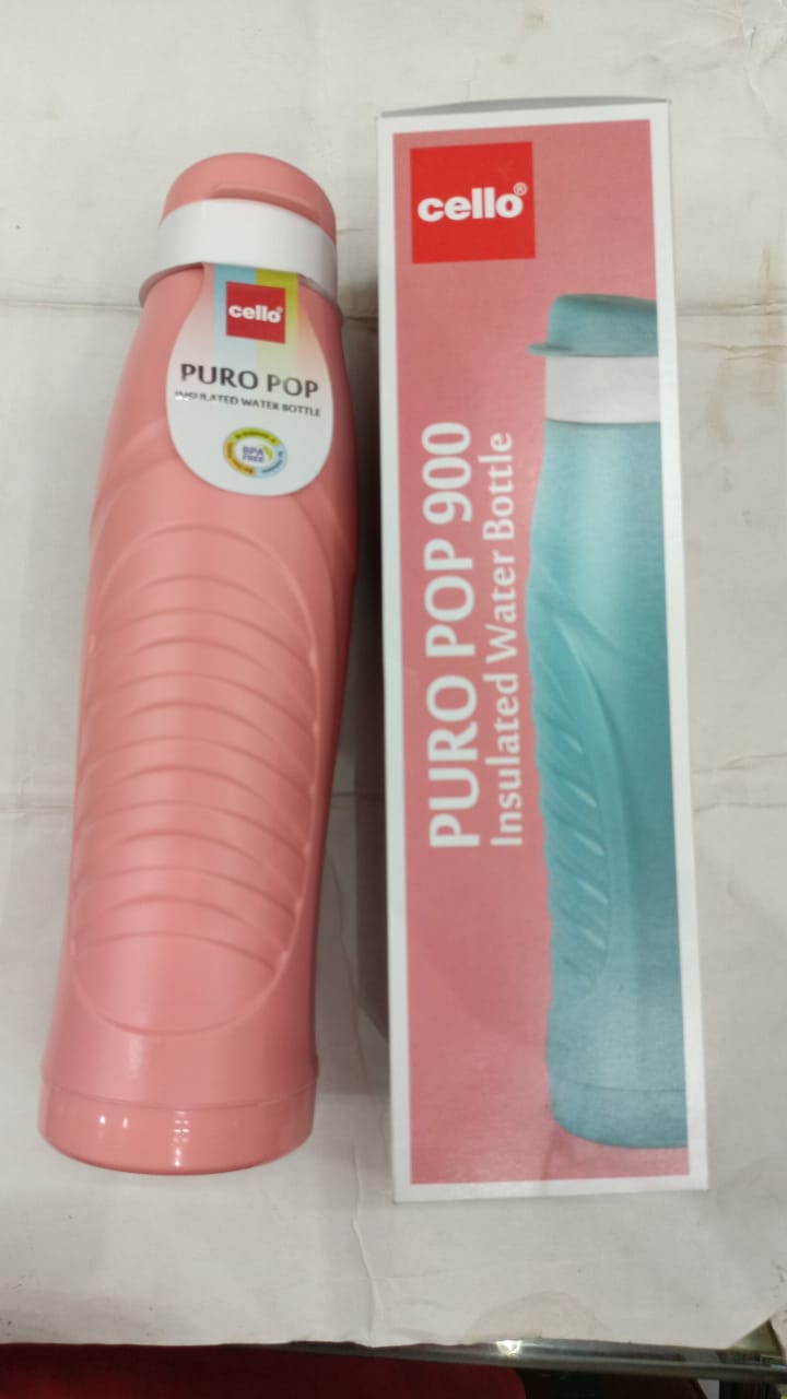 Puro pop insulated water bottle 
