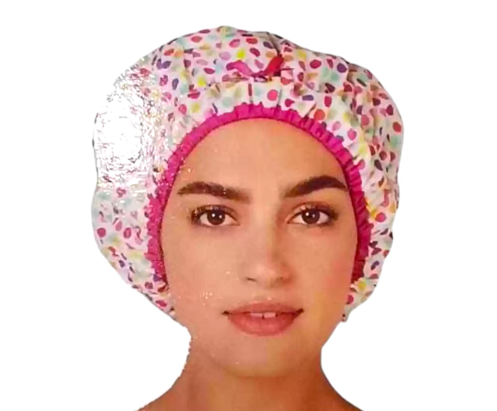 Hair turban shower cap