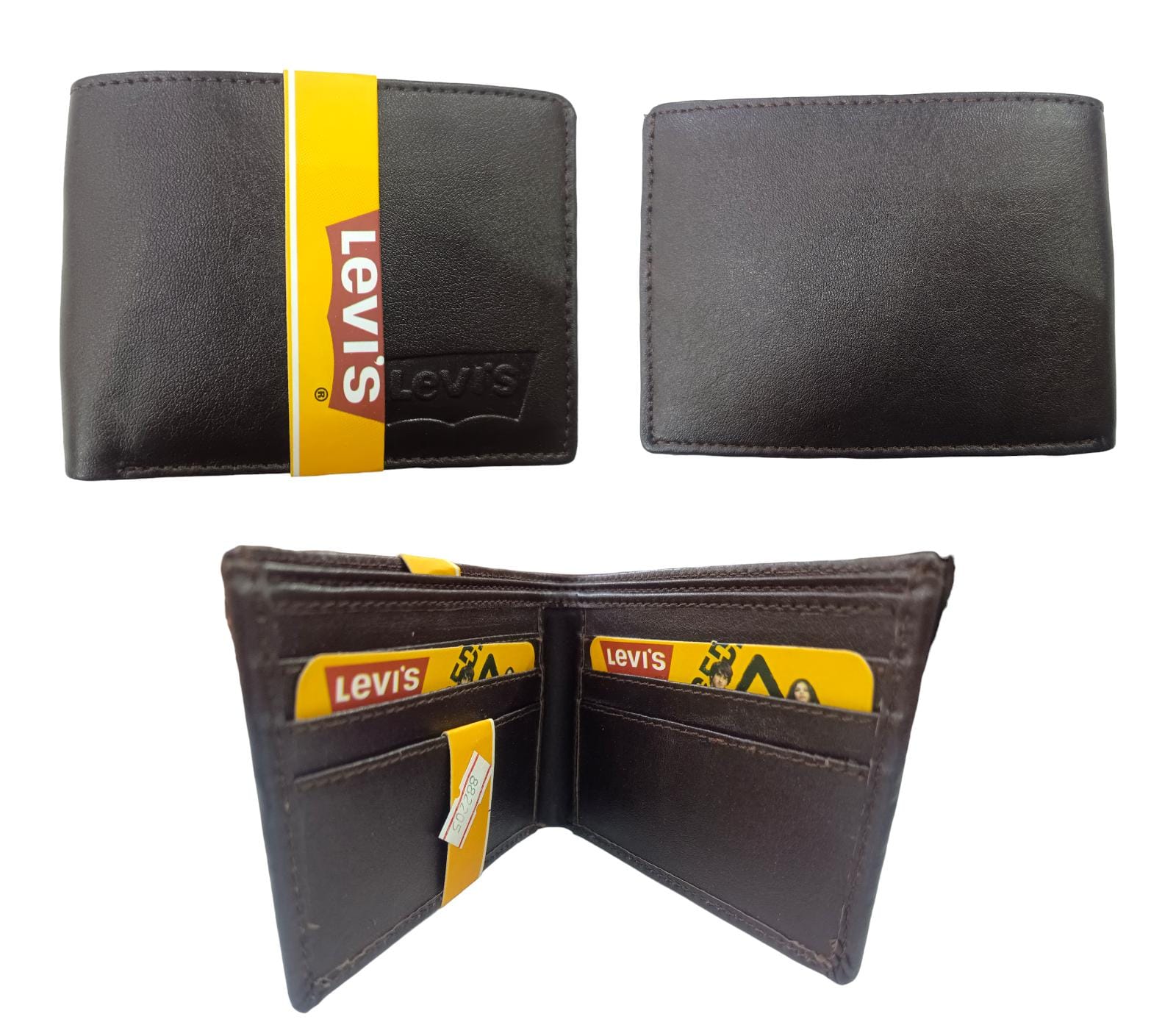 LEVI'S Men Brown Genuine Leather Wallet indigo - Price in India |  Flipkart.com